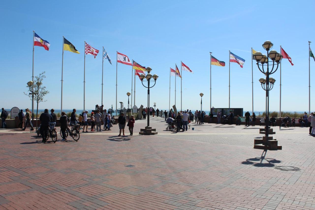 Ferienwohnungen Im Haus Strandburg Grömitz Esterno foto