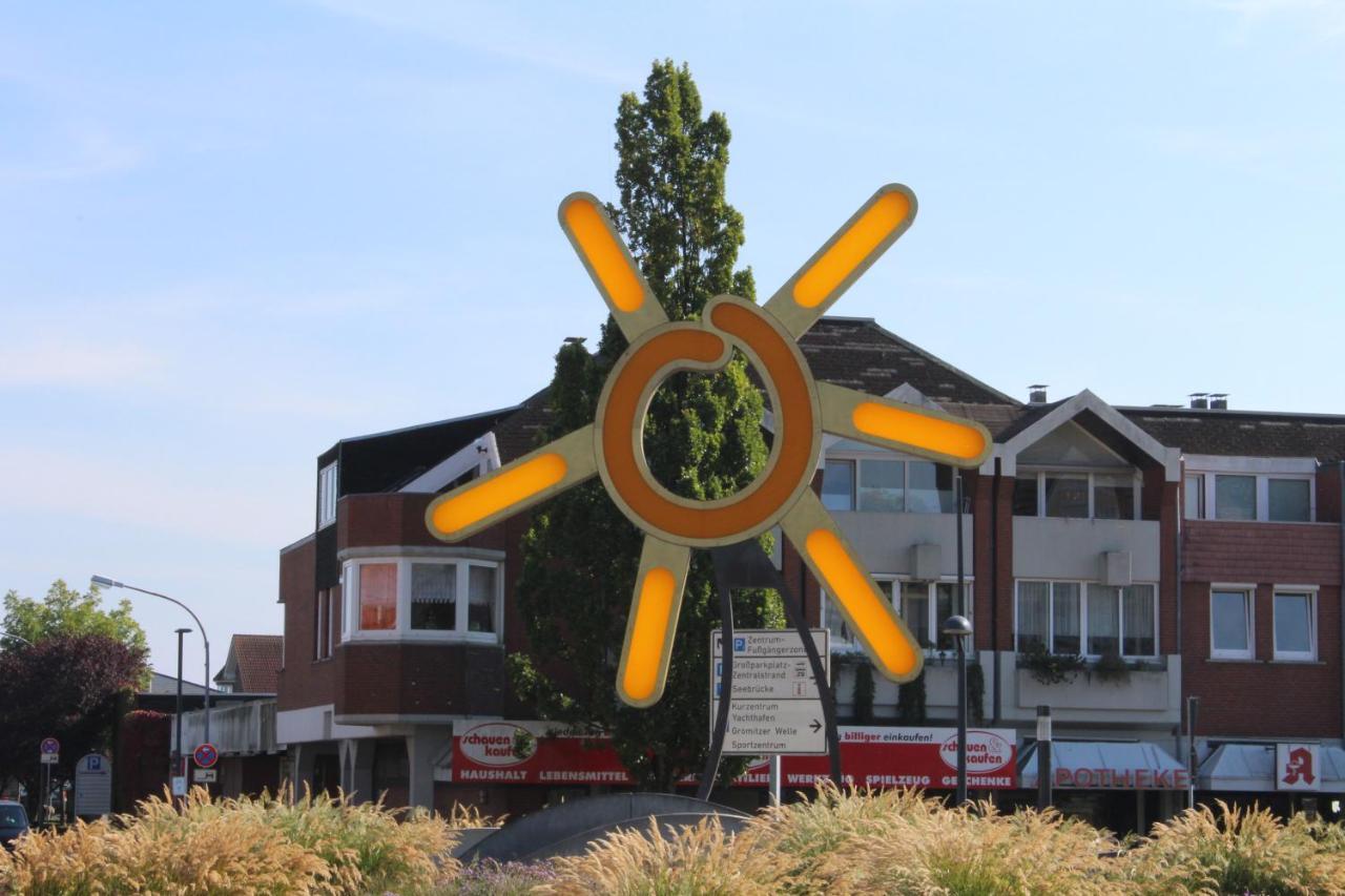Ferienwohnungen Im Haus Strandburg Grömitz Esterno foto