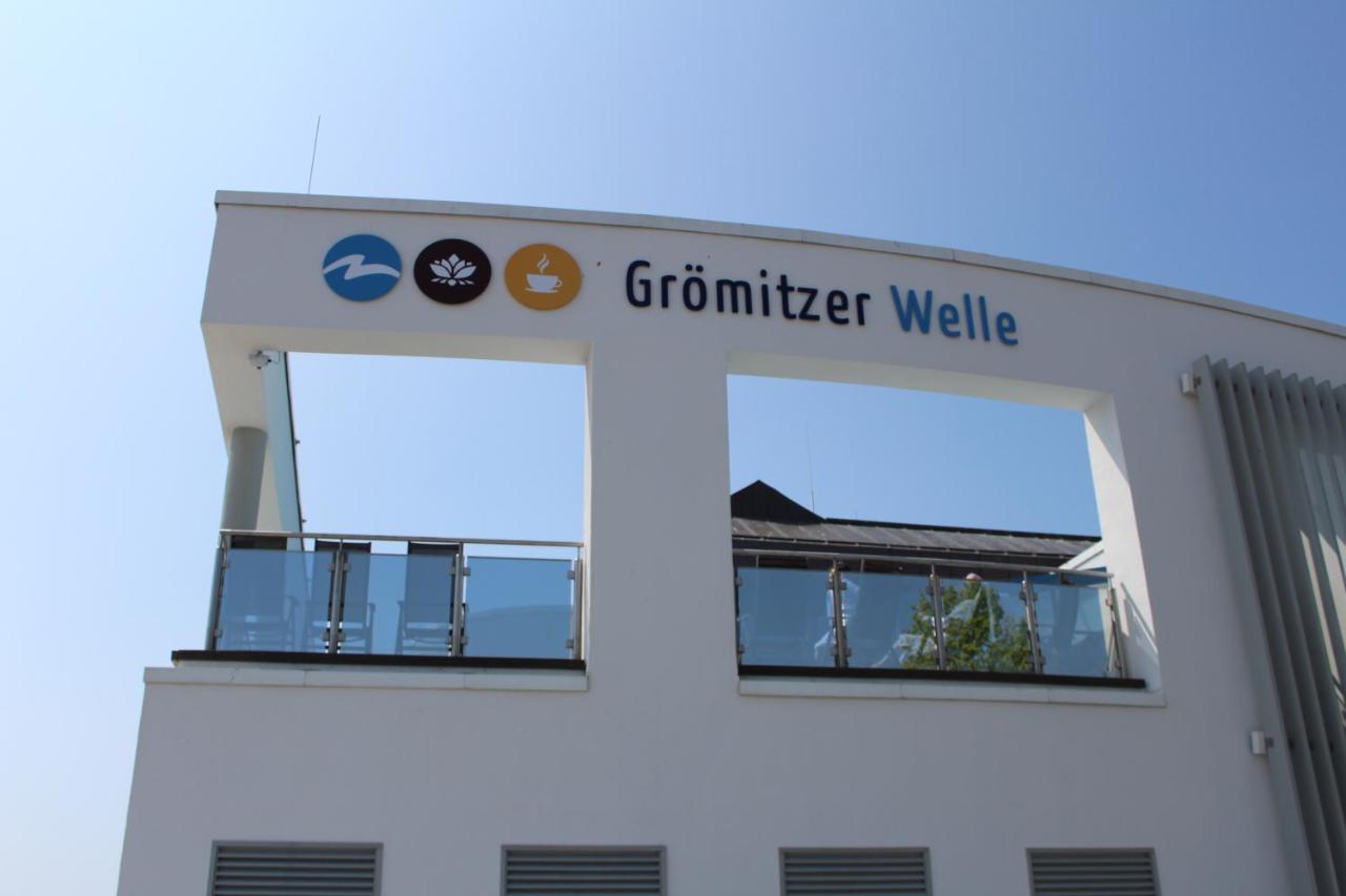 Ferienwohnungen Im Haus Strandburg Grömitz Esterno foto