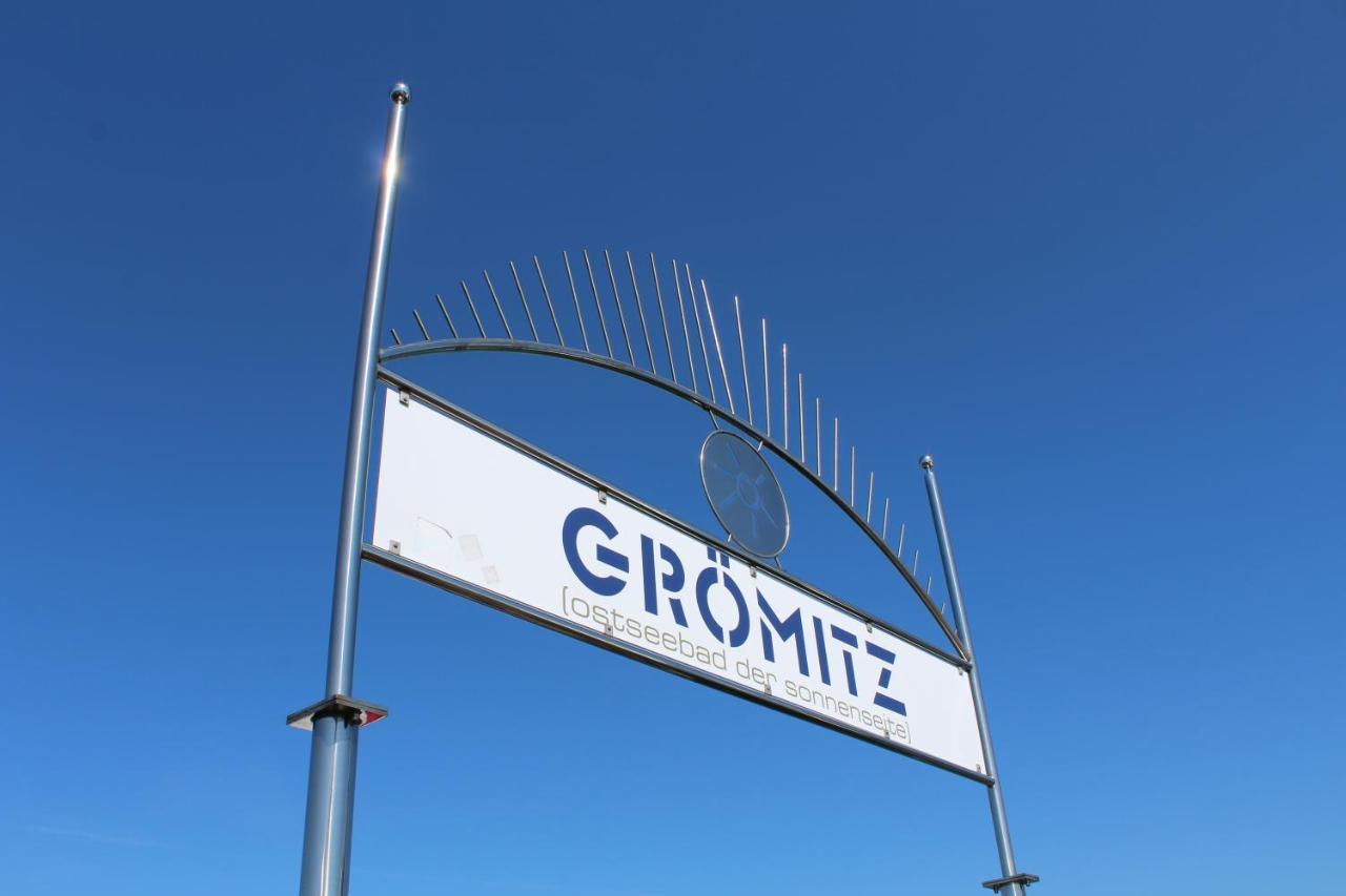 Ferienwohnungen Im Haus Strandburg Grömitz Esterno foto