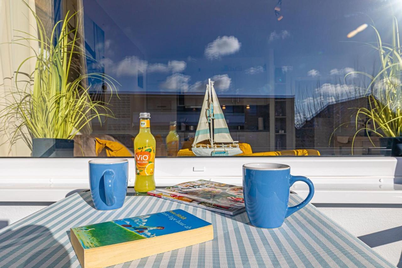 Ferienwohnungen Im Haus Strandburg Grömitz Esterno foto